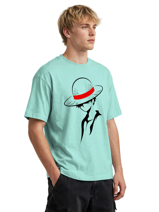 Straw Hat | Unisex Oversized T-Shirt
