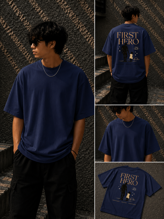 First Hero | Unisex Oversized T-Shirt