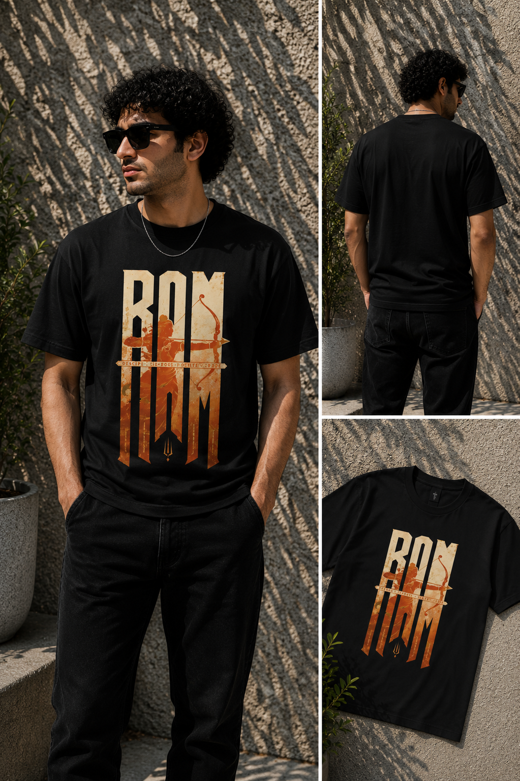 Righteous Warrior: Shri Ram | Unisex Classic T-Shirt