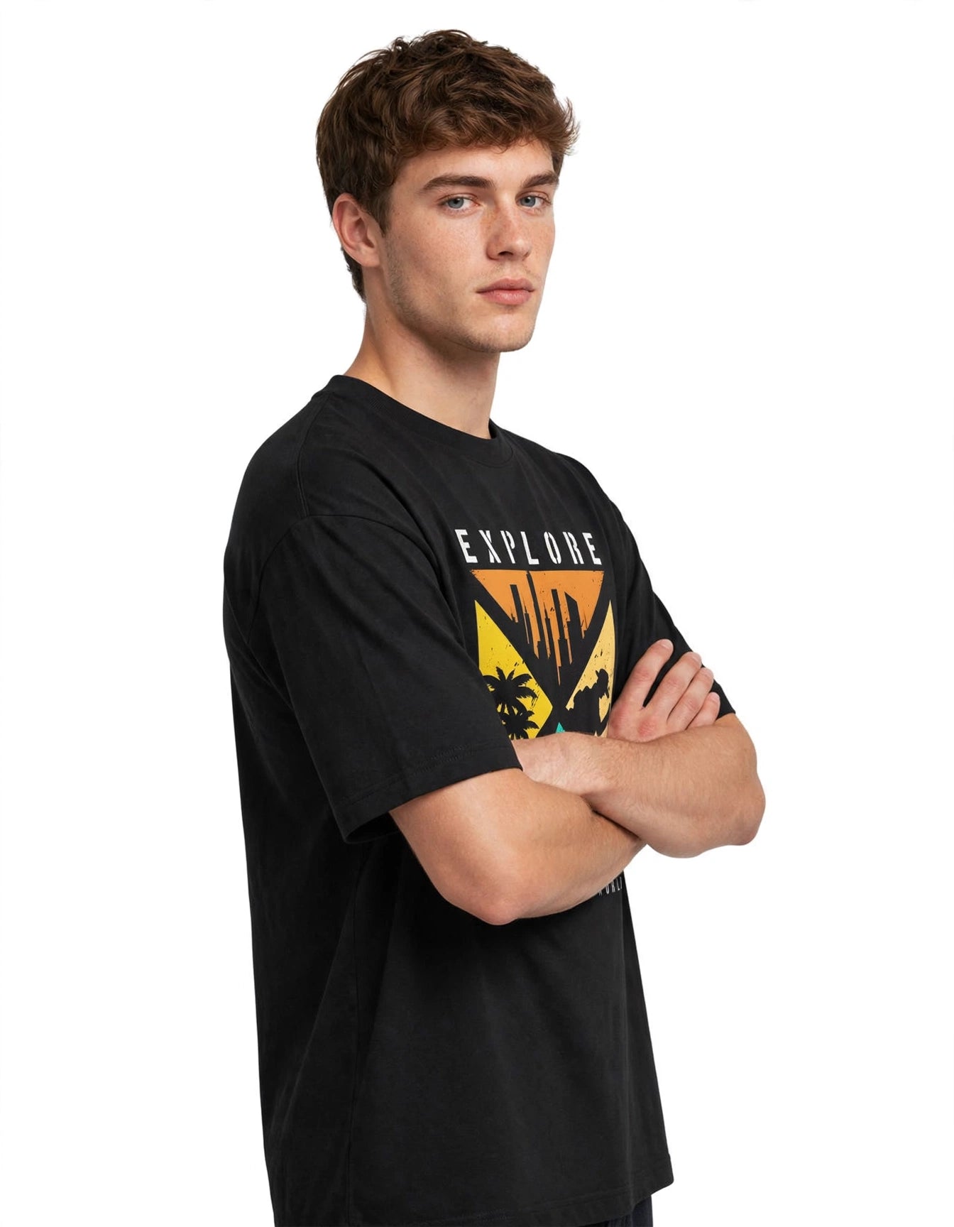 Explore the World | Unisex Oversized T-Shirt