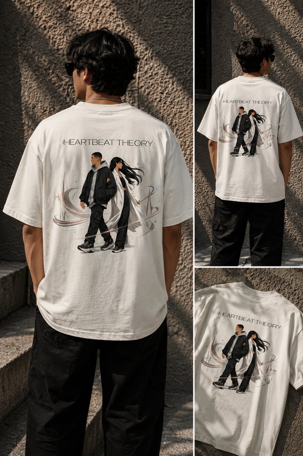 Heartbeat Theory | Unisex Oversized T-Shirt