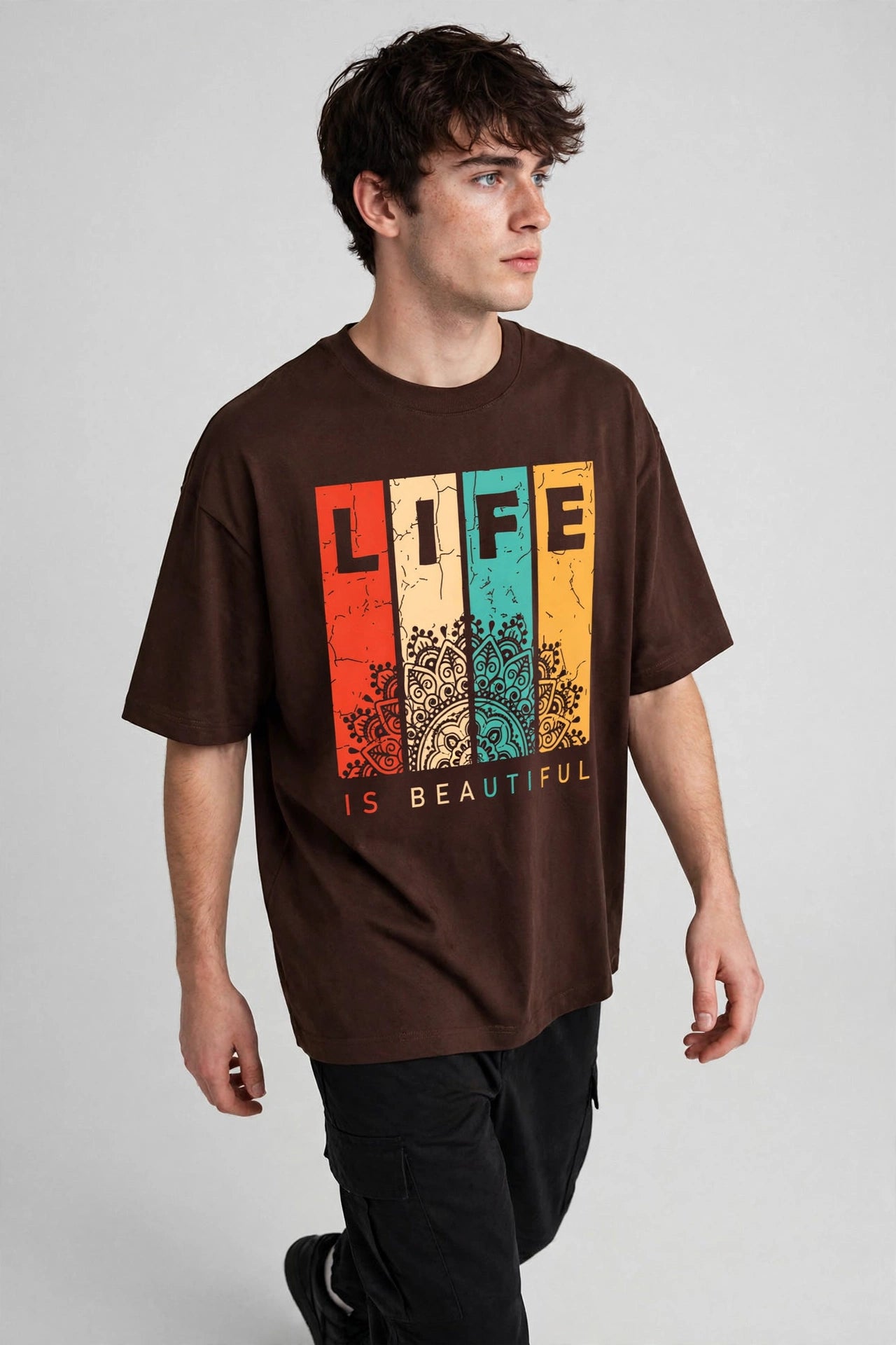 Life is Beautiful | Unisex Oversized T-Shirt