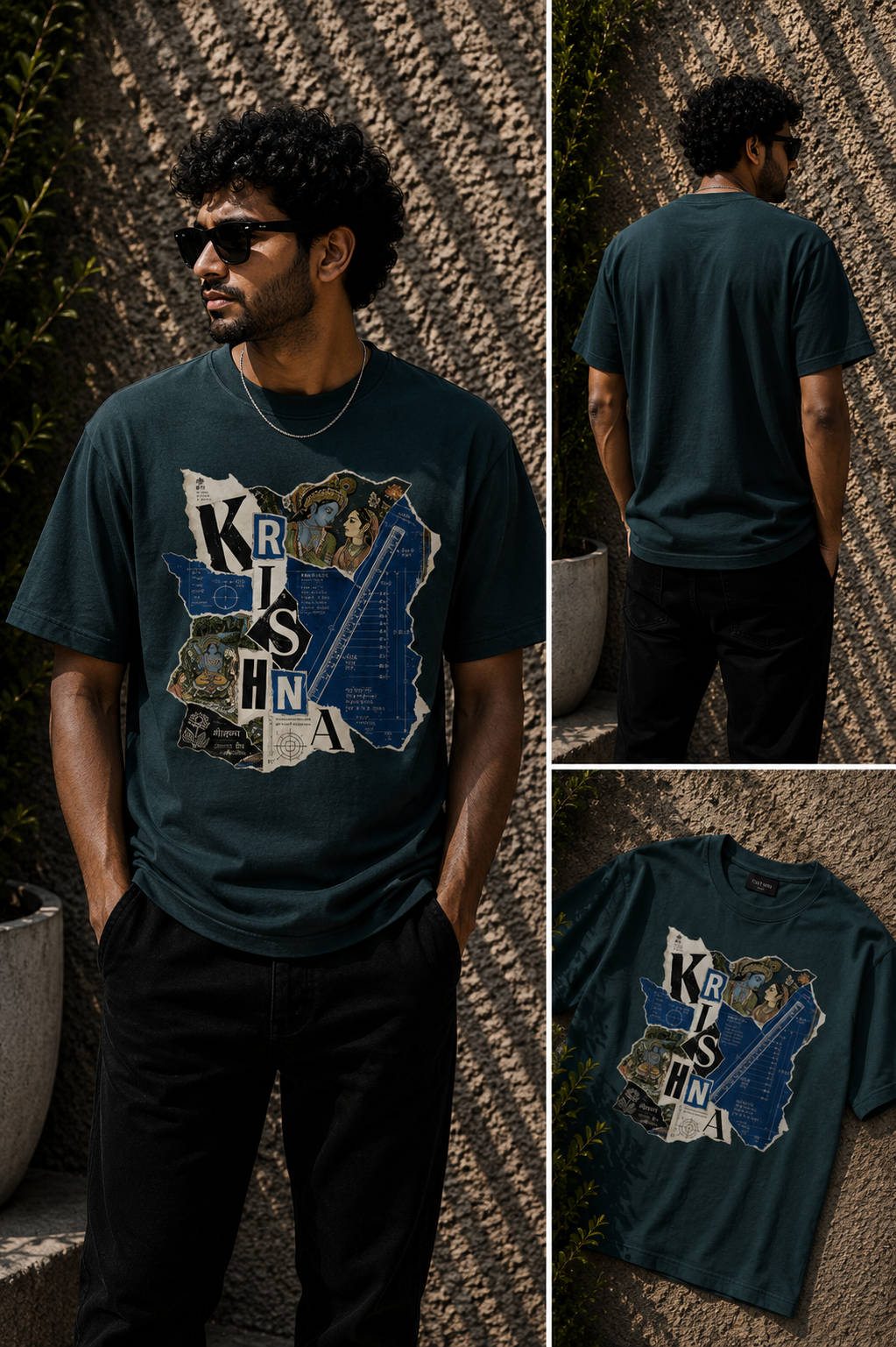 Divine Blueprint: Radha Krishna | Unisex Classic T-Shirt