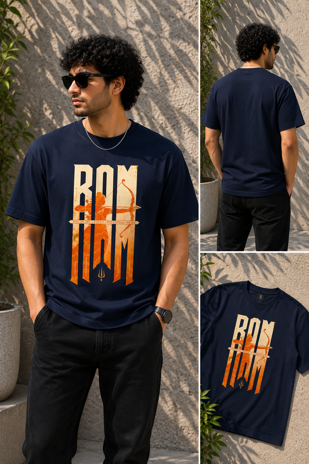 Righteous Warrior: Shri Ram | Unisex Classic T-Shirt