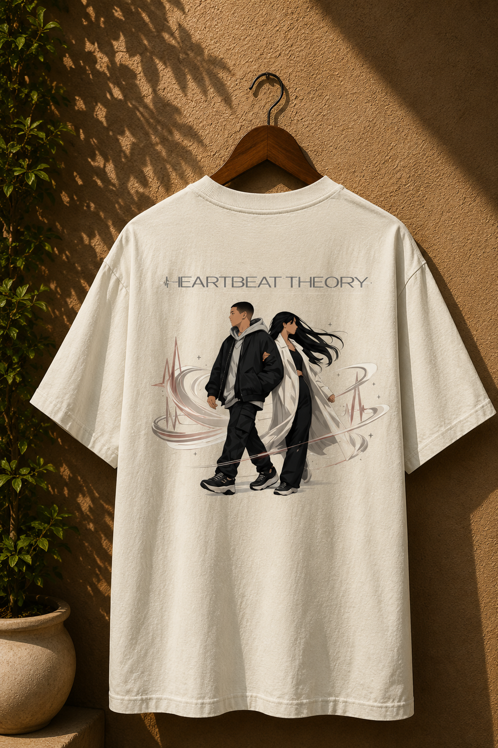 Heartbeat Theory | Unisex Oversized T-Shirt