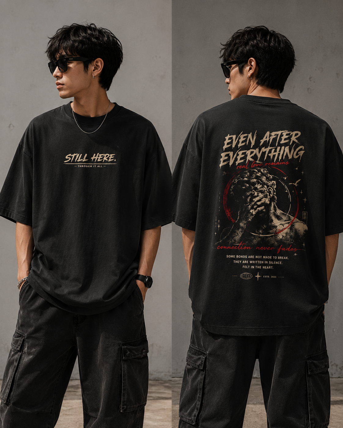 Unyielding Spirit: Even After Everything | Unisex Oversized Classic T-Shirt