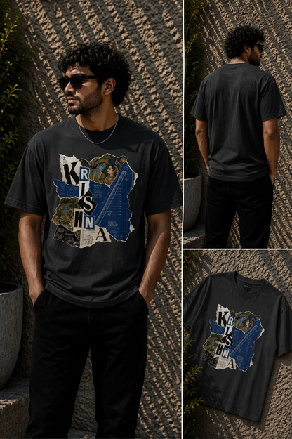 Divine Blueprint: Radha Krishna | Unisex Classic T-Shirt