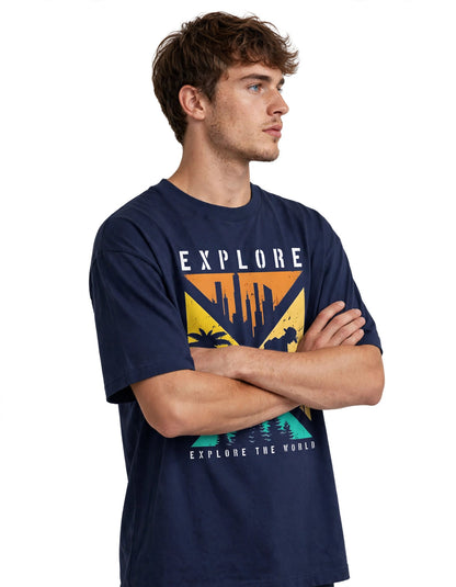 Explore the World | Unisex Oversized T-Shirt