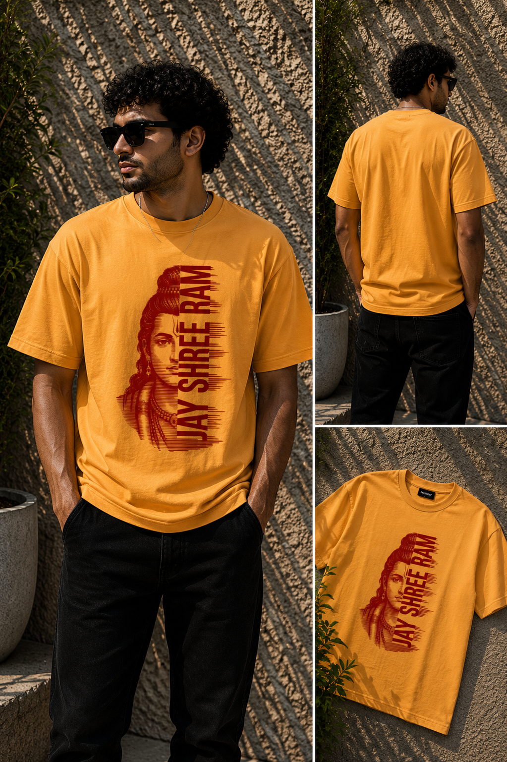 Divine Equilibrium: Jay Shree Ram | Unisex Classic T-Shirt