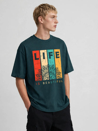 Life is Beautiful | Unisex Oversized T-Shirt