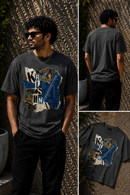 Divine Blueprint: Radha Krishna | Unisex Classic T-Shirt