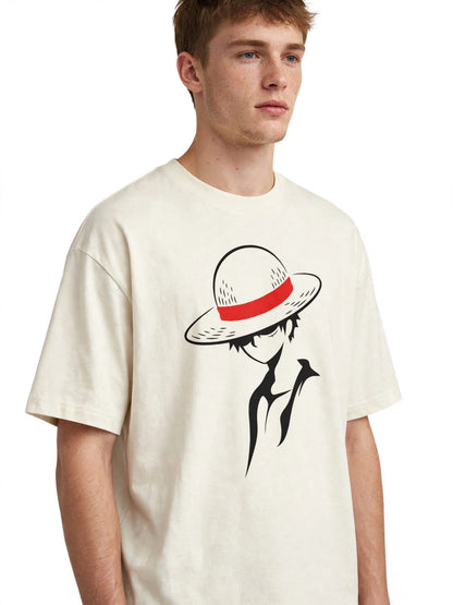 Straw Hat | Unisex Oversized  T-Shirt