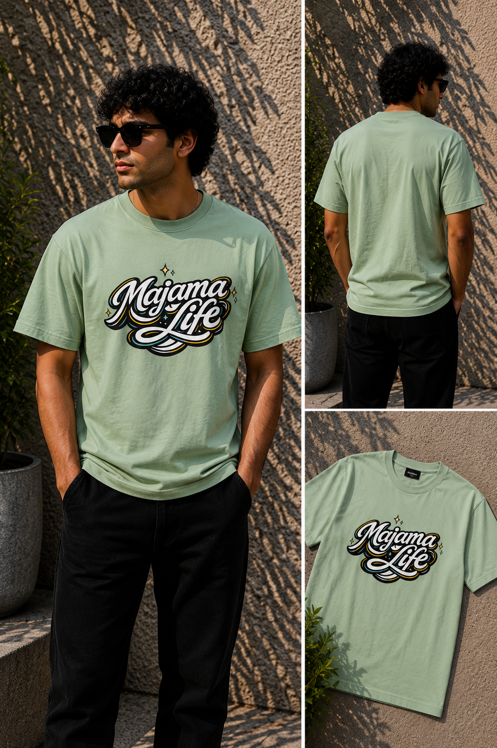 Majama Life Unisex Classic Crew T-Shirt