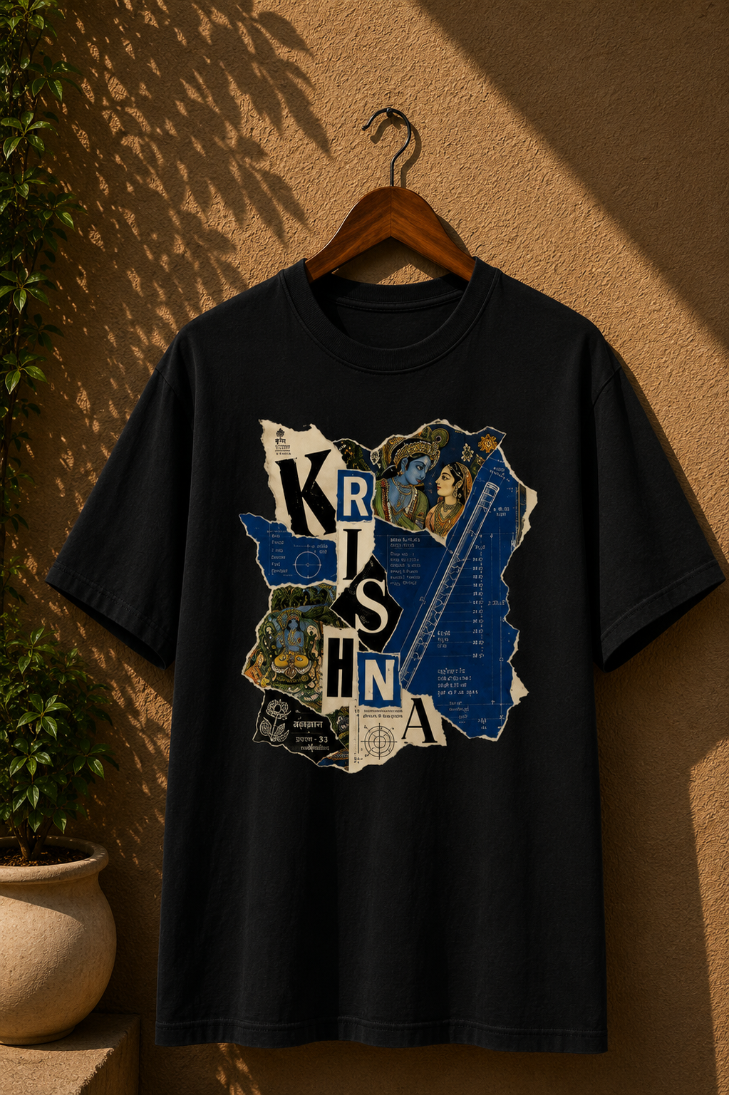 Divine Blueprint: Radha Krishna | Unisex Classic T-Shirt