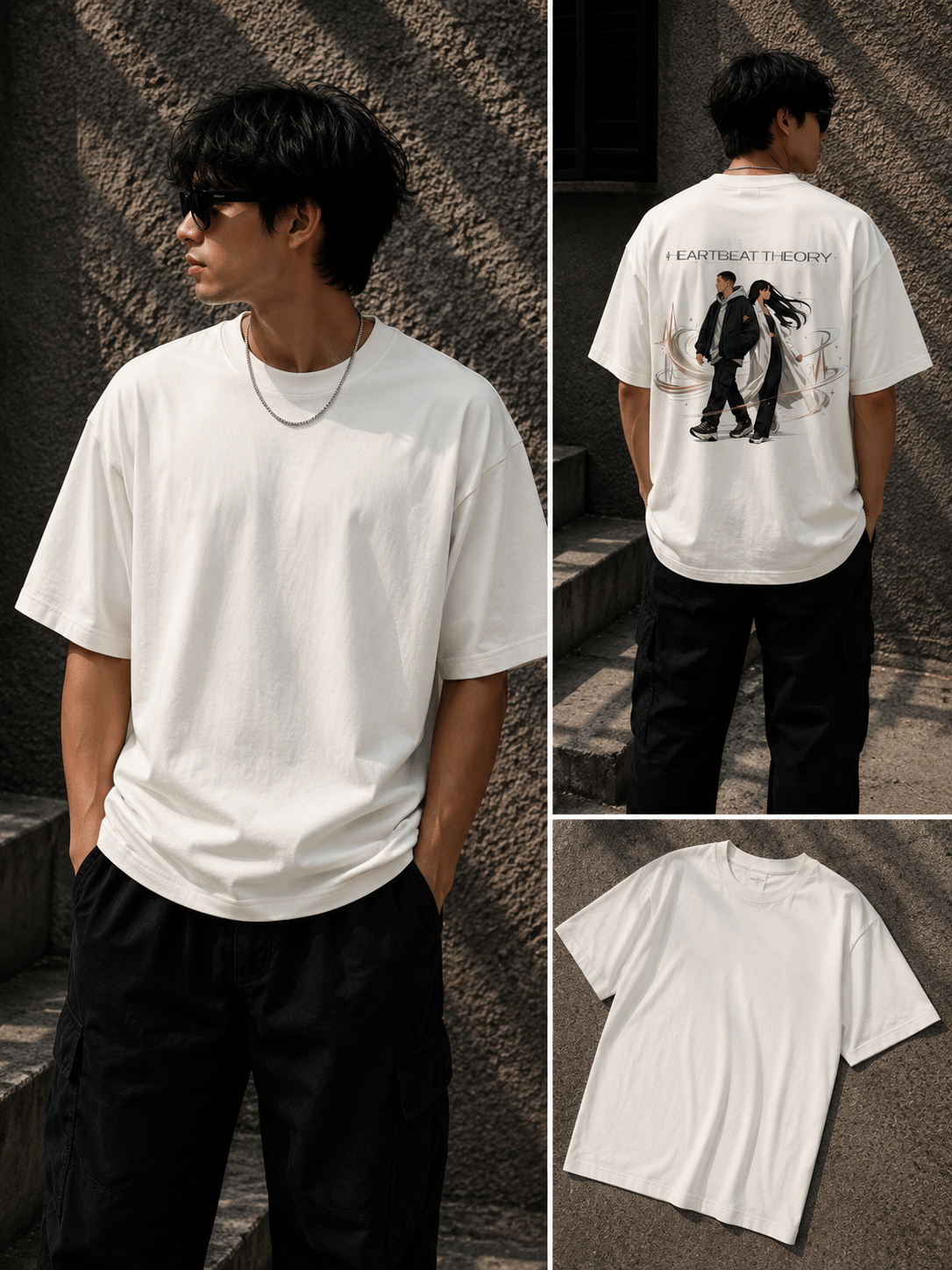 Heartbeat Theory | Unisex Oversized T-Shirt