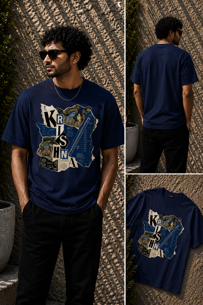 Divine Blueprint: Radha Krishna | Unisex Classic T-Shirt