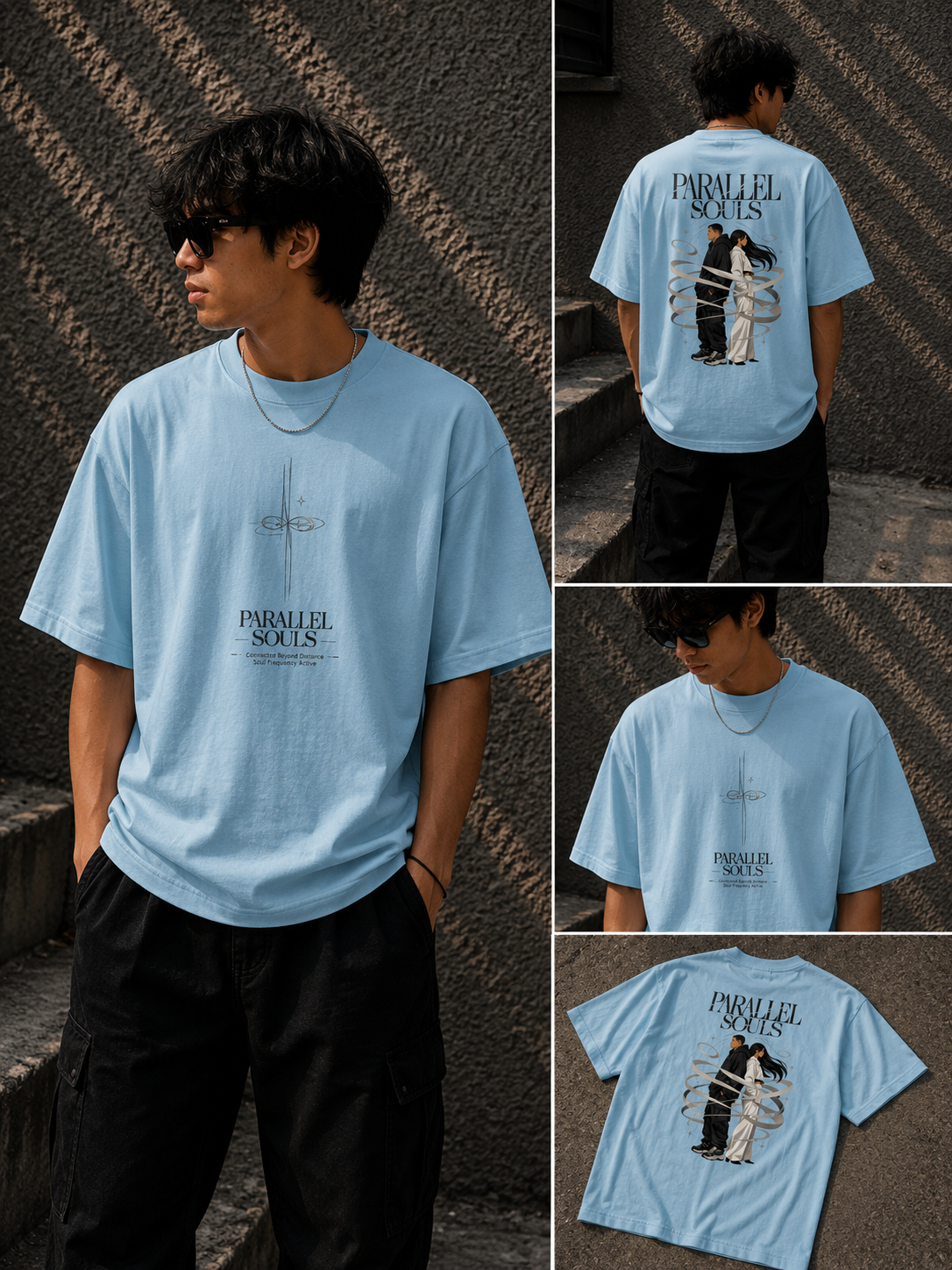 Parallel Souls | Unisex Oversized Classic T-Shirt