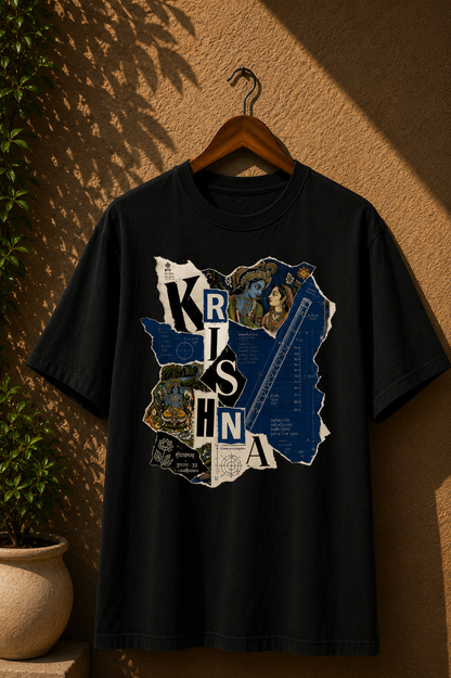 Divine Blueprint: Radha Krishna | Unisex Classic T-Shirt