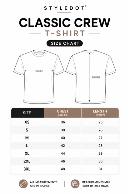 Krishna Vibes Unisex Classic Crew T-Shirt