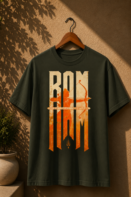 Righteous Warrior: Shri Ram | Unisex Classic T-Shirt