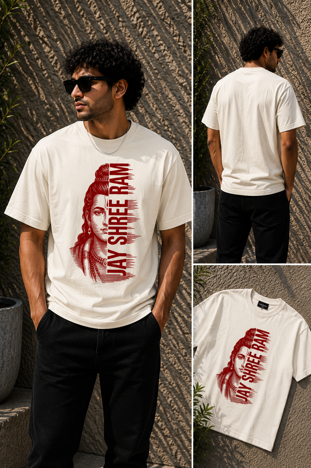 Divine Equilibrium: Jay Shree Ram | Unisex Classic T-Shirt