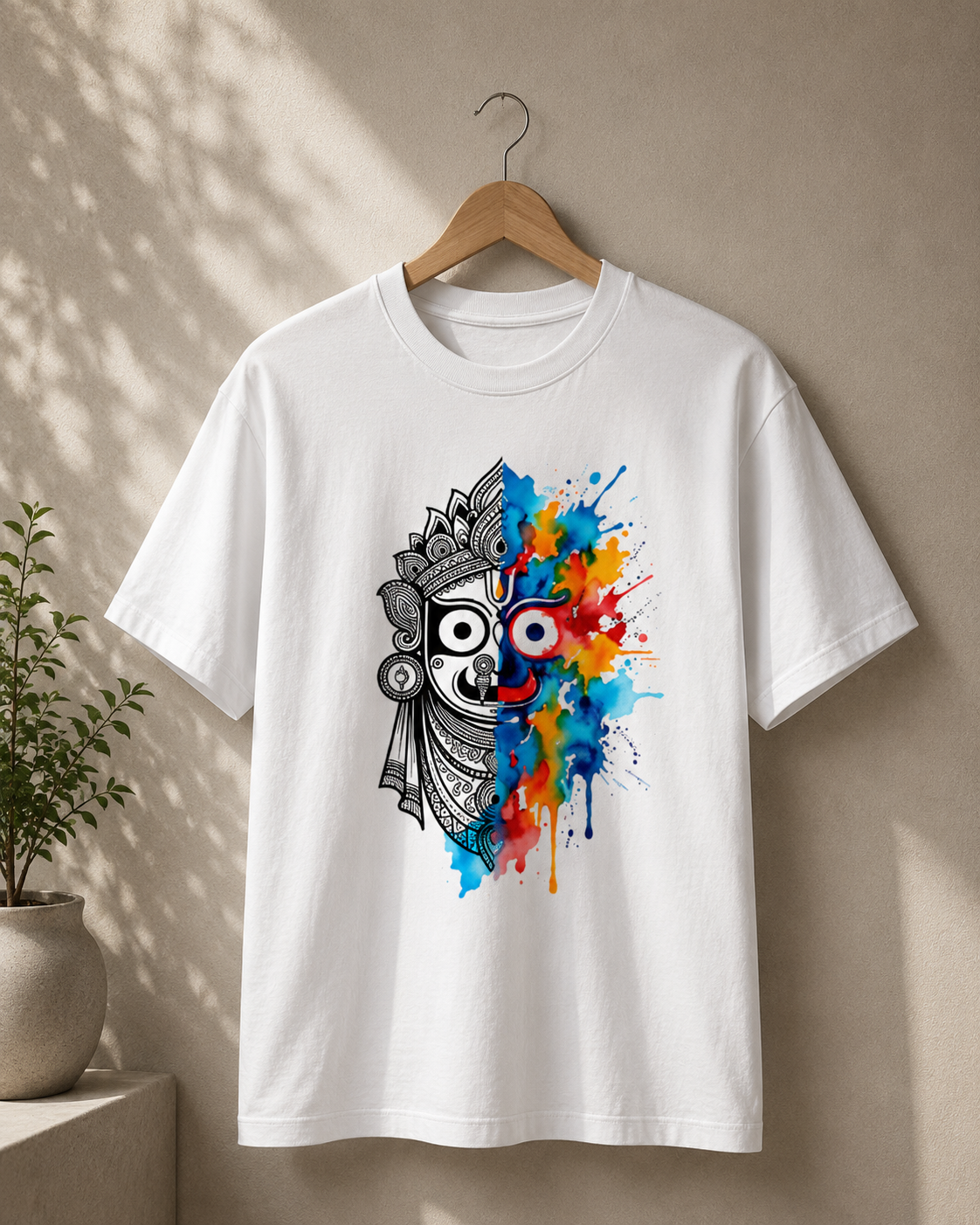 Dual Essence: Lord Jagannath | Unisex Classic T-Shirt