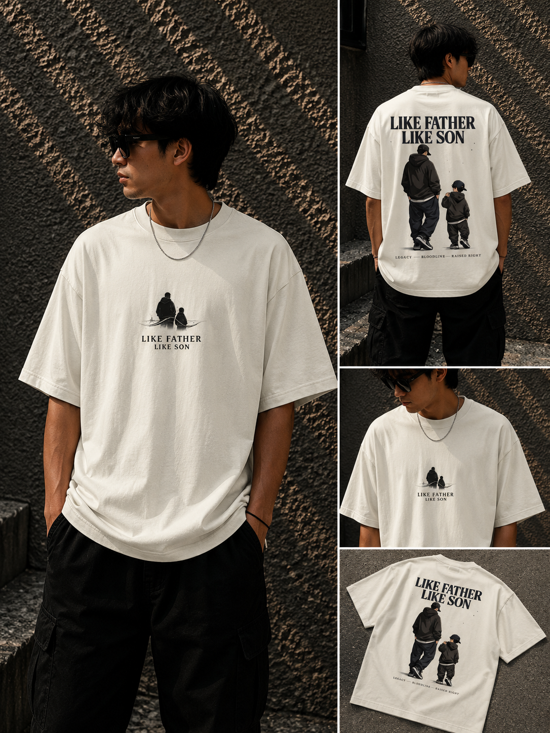Like Father Like Son | Oversized Classic T-Shirt