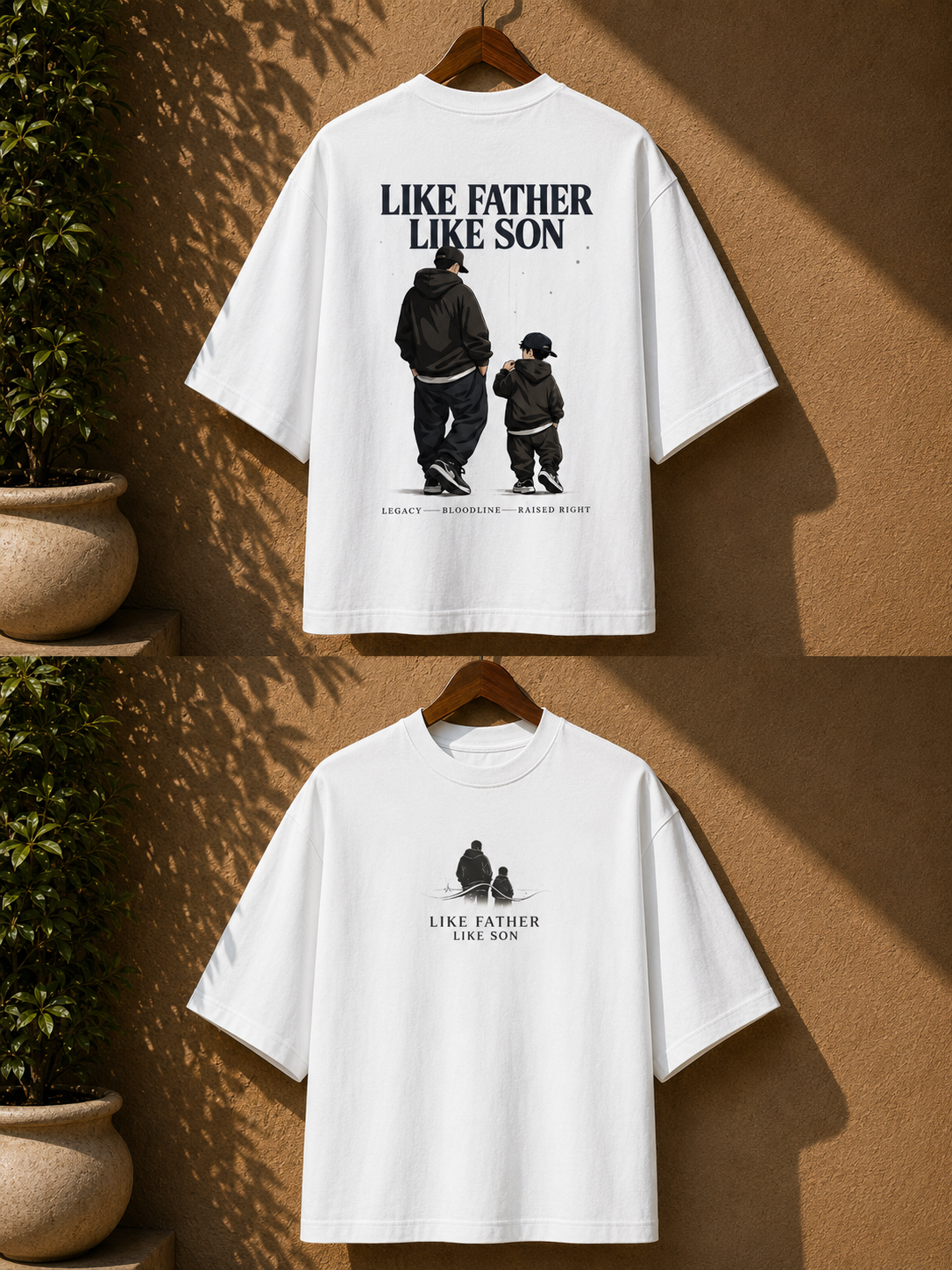 Like Father Like Son | Oversized Classic T-Shirt