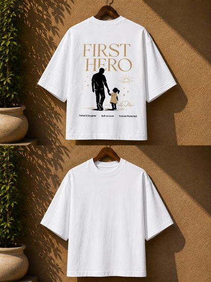 First Hero | Unisex Oversized T-Shirt