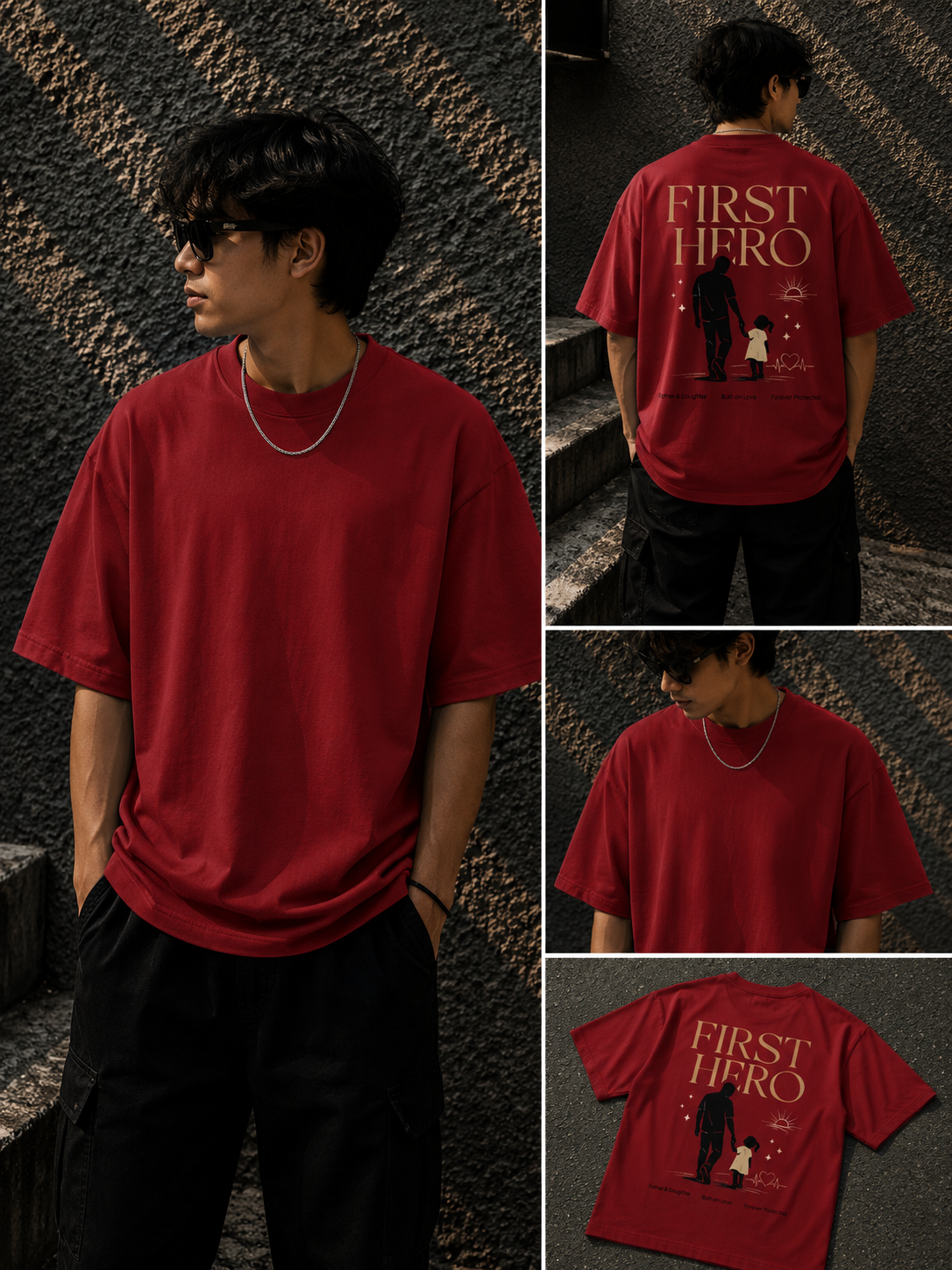 First Hero | Unisex Oversized T-Shirt