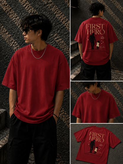 First Hero | Unisex Oversized T-Shirt