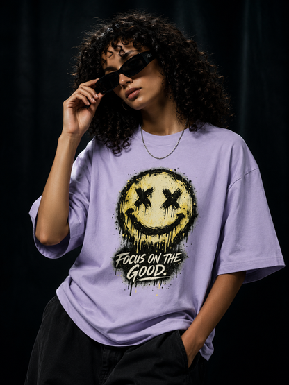 Focus On The Good | Unisex Oversized T-Shirt