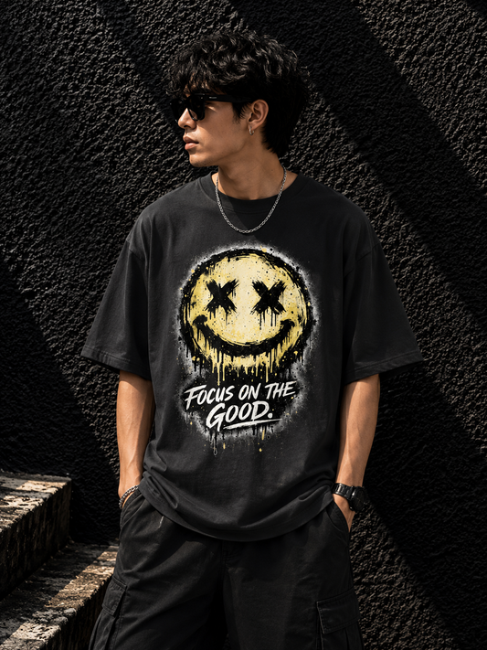Focus On The Good | Unisex Oversized T-Shirt