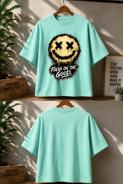 Focus On The Good | Unisex Oversized T-Shirt