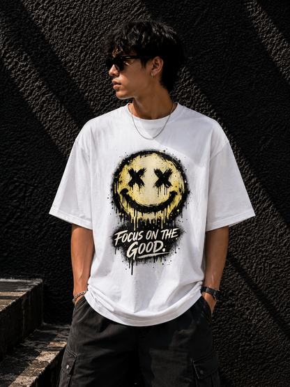 Focus On The Good | Unisex Oversized T-Shirt