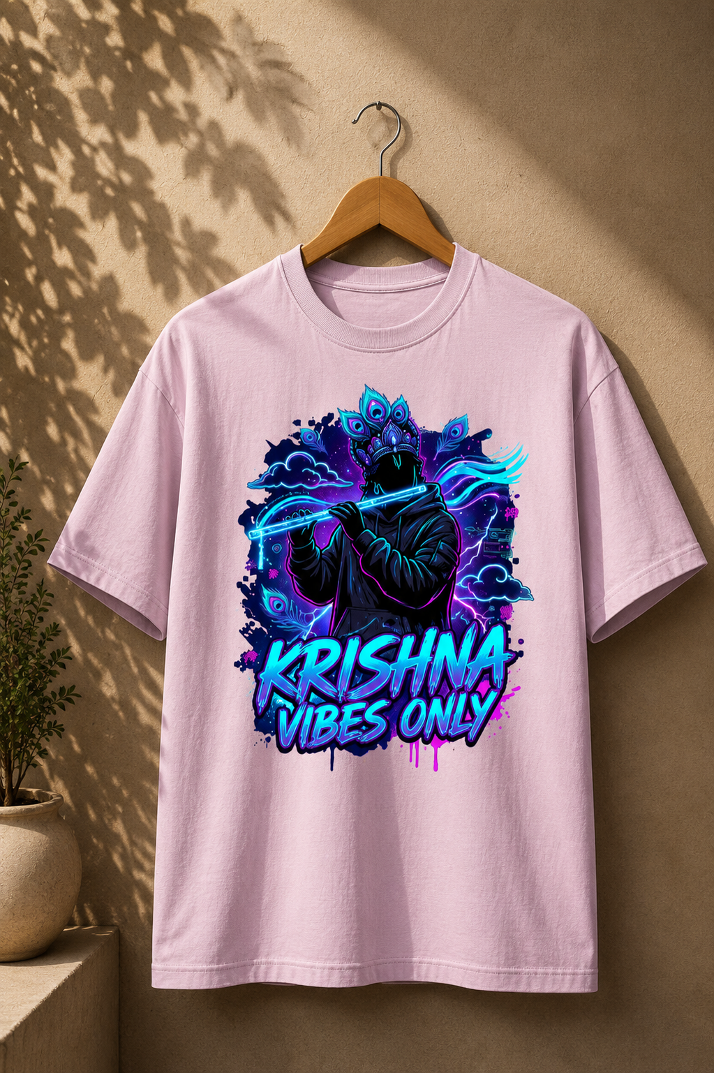 Krishna Vibes Unisex Classic Crew T-Shirt