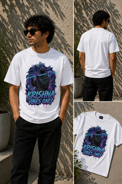 Krishna Vibes Unisex Classic Crew T-Shirt