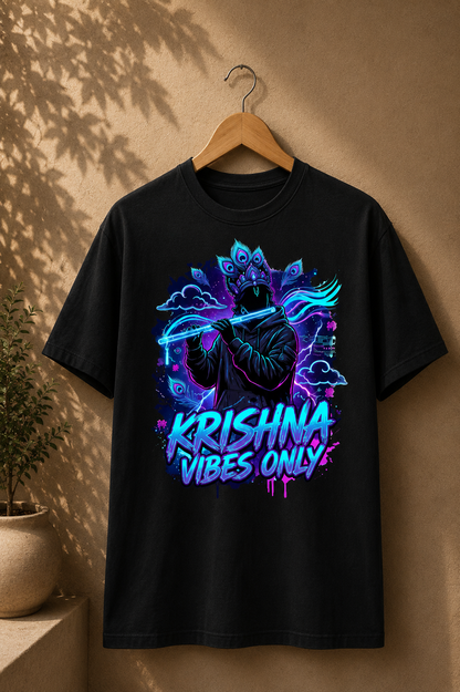 Krishna Vibes Unisex Classic Crew T-Shirt