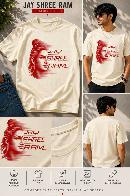 Devotional Motion: Jay Shree Ram | Unisex Classic T-Shirt