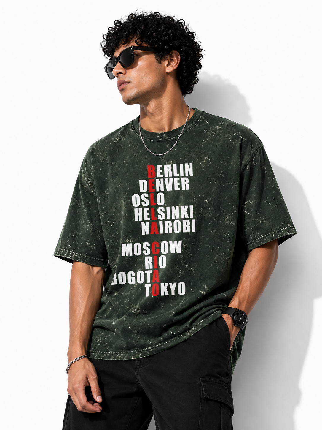 The Crew | Unisex Acid Washed Oversized Tee