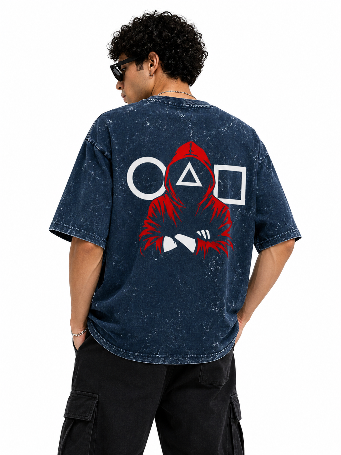 The Games | Unisex Acid Washed Oversized Tee
