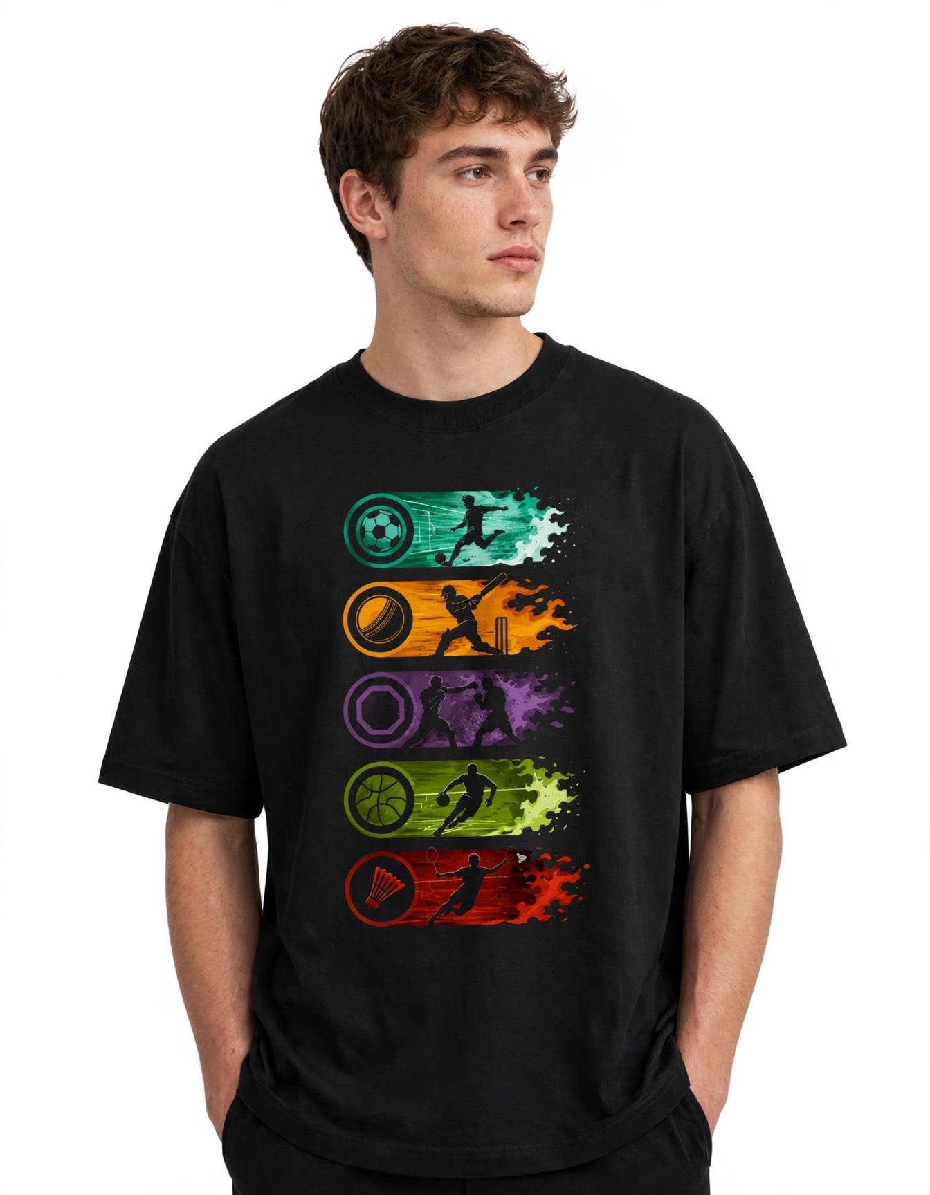 Multi-Sport Energy | Unisex Oversized T-Shirt
