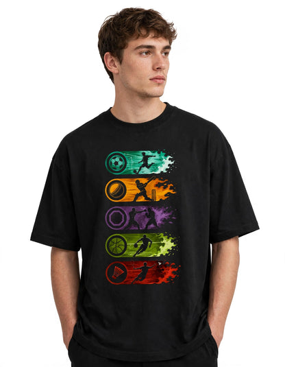 Multi-Sport Energy | Unisex Oversized T-Shirt