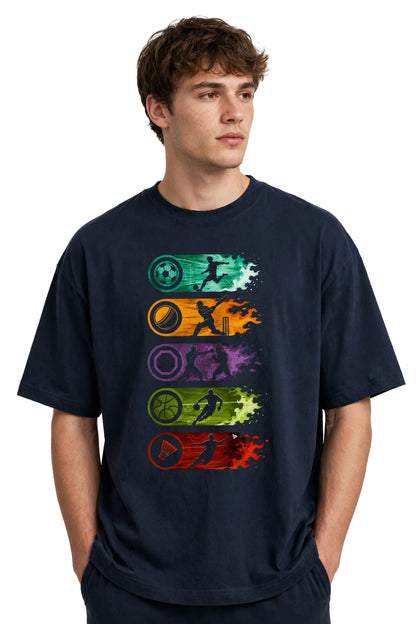 Multi-Sport Energy | Unisex Oversized T-Shirt