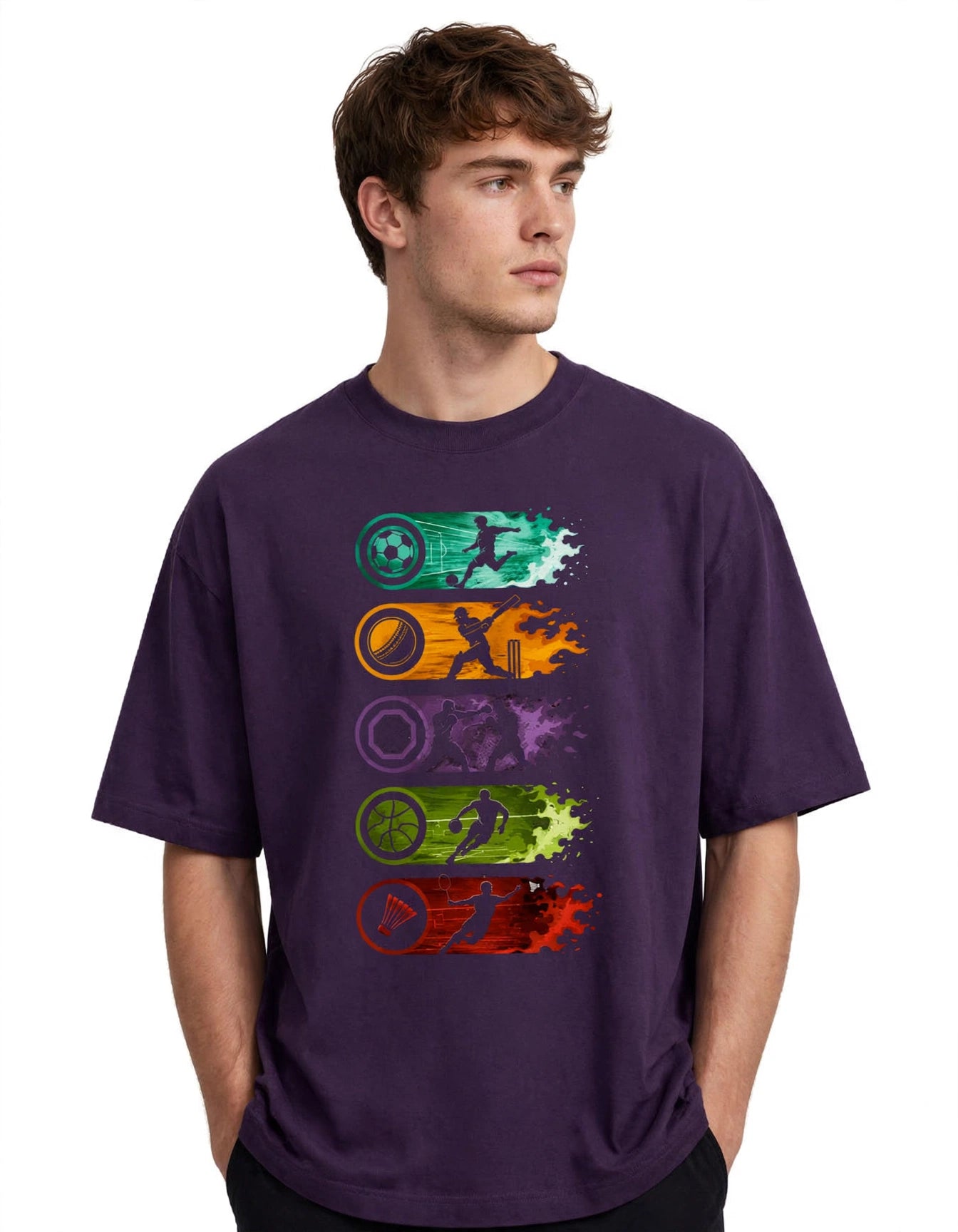 Multi-Sport Energy | Unisex Oversized T-Shirt