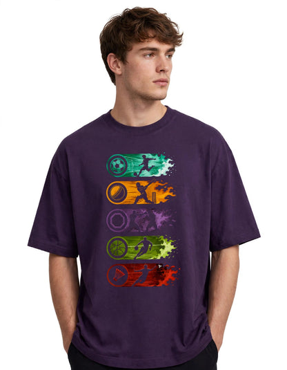 Multi-Sport Energy | Unisex Oversized T-Shirt