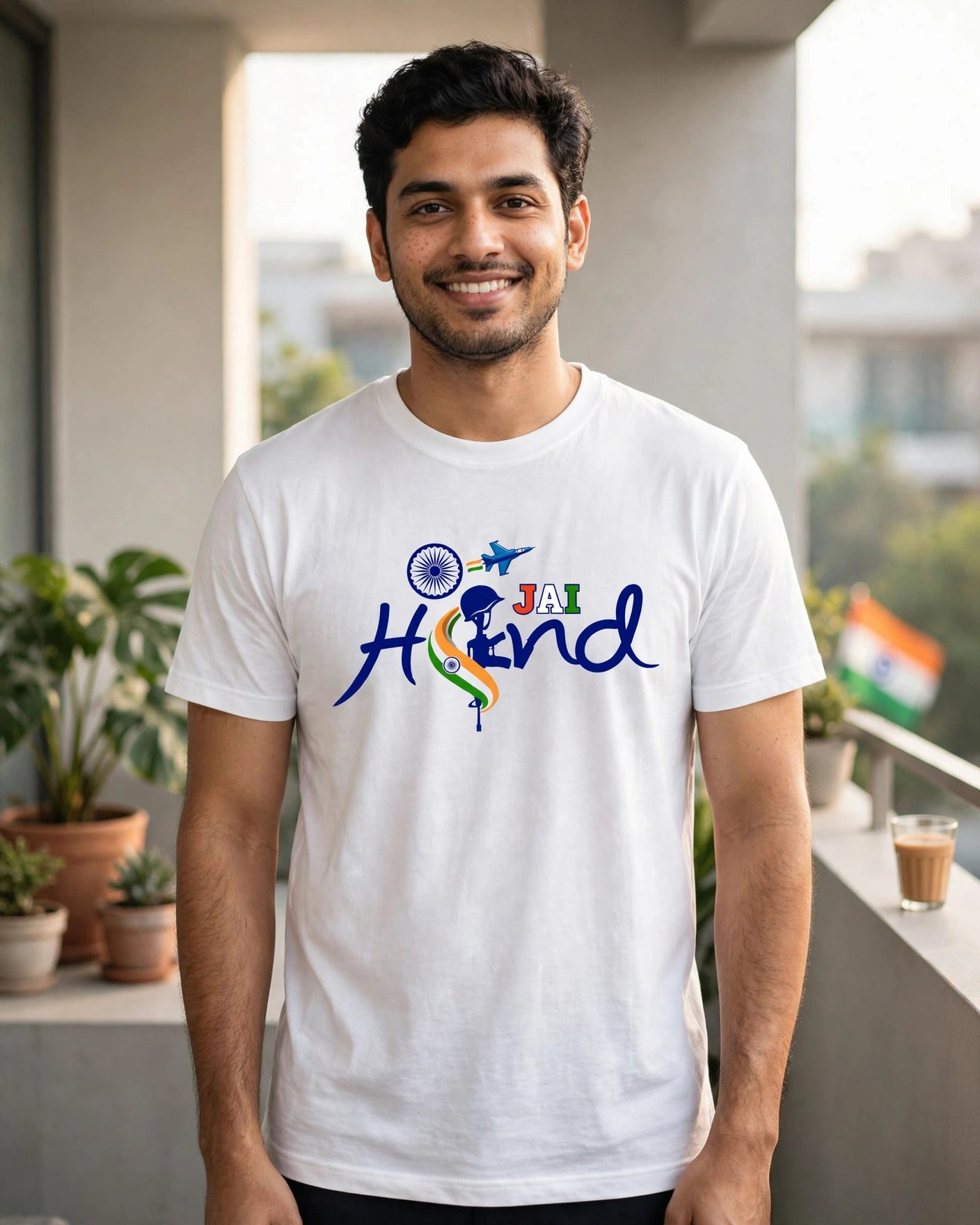 Jai Hind | Unisex Crew T-Shirt