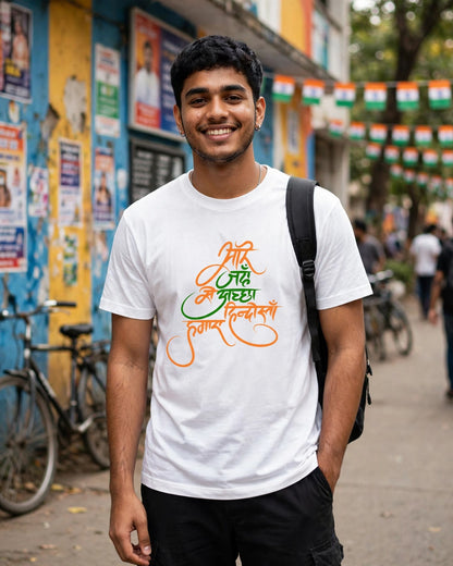 Saare Jahan Se Achha | Unisex Crew T-Shirt