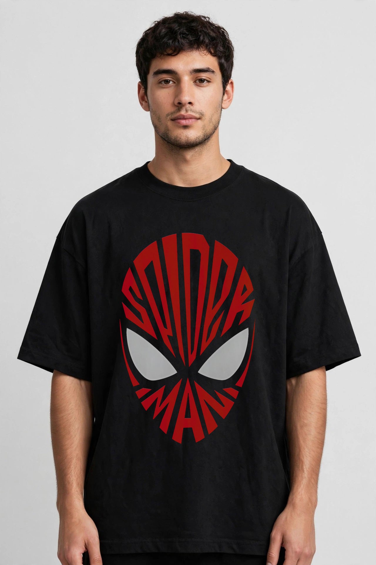 Spider-Man Mask | Unisex Oversized Classic T-Shirt