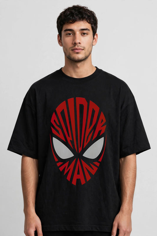 Spider-Man Mask | Unisex Oversized Classic T-Shirt